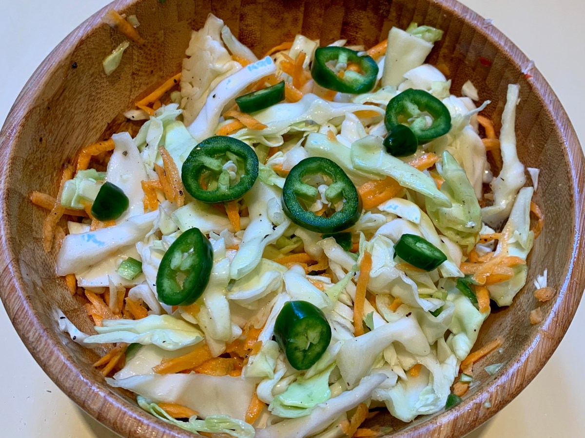 Tangy Lime Cole Slaw